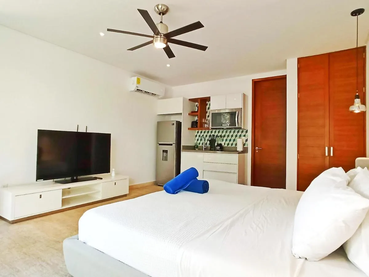 Central Park 103 Cozy And Modern Studio Spa Restaurant Gym Tulum 0*,  Mexiko
